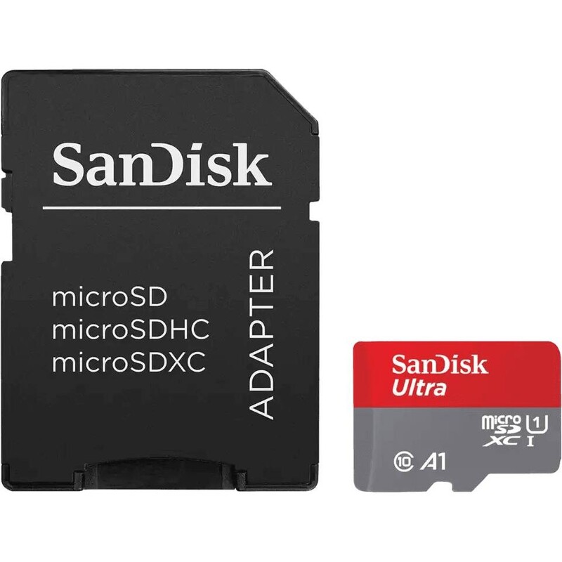Карта пам`ятi MicroSDHC 32GB UHS-I Class 10 R120/W120MB/s SanDisk Ultra V10 U1 + SD Adapter (SDSQUA4-032G-GN6MA)