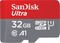 Фото - Карта пам`ятi MicroSDHC 32GB UHS-I Class 10 R120/W120MB/s SanDisk Ultra V10 U1 + SD Adapter (SDSQUA4-032G-GN6MA) | click.ua