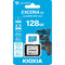Фото - Карта памяти MicroSDXC 128GB UHS-1 U3 Class 10 Kioxia Exceria G3 V30 + SD-адаптер (LMEX3L128GG2) | click.ua