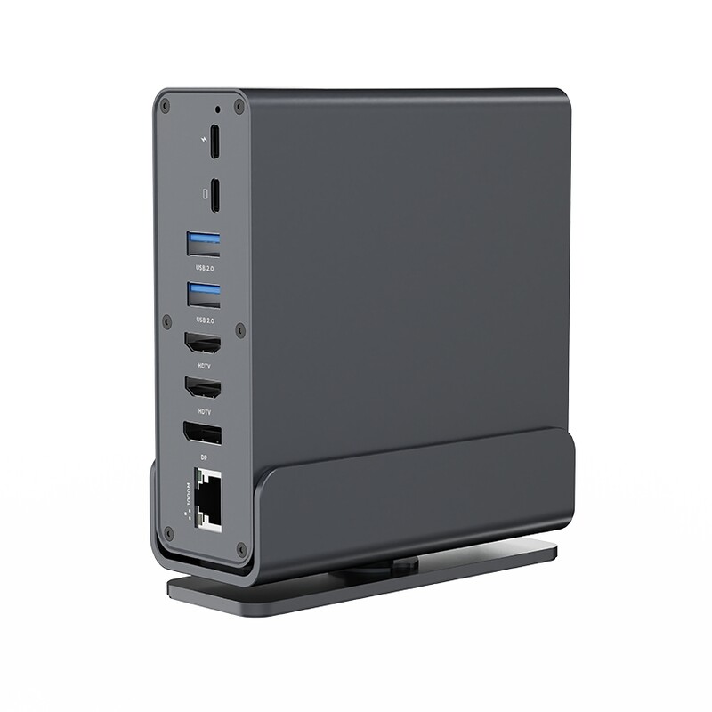 Док-станція Cablexpert USB-C 15-в-1 (A-CF-COMBO15-01)