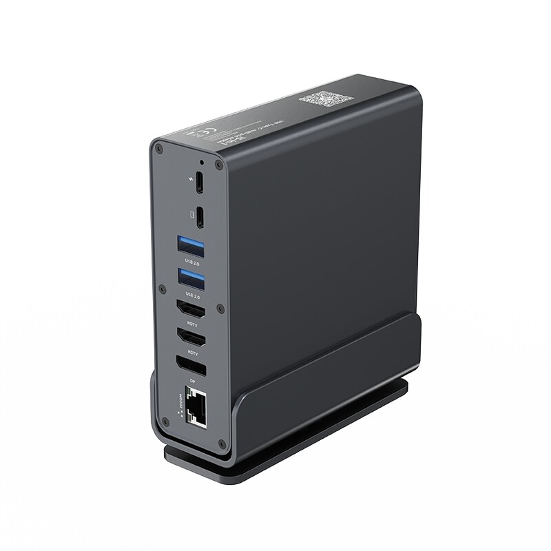 Док-станція Cablexpert USB-C 15-в-1 (A-CF-COMBO15-01)