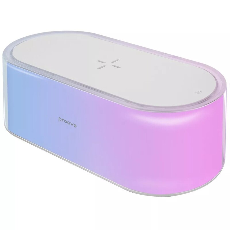 Нічник із бездротовою зарядкою Proove Glow White (PLPG00102002)