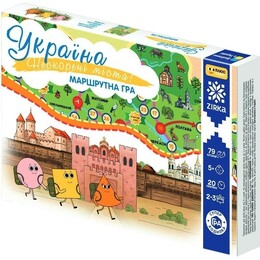 Игра ходилка Непокоренные города Украины