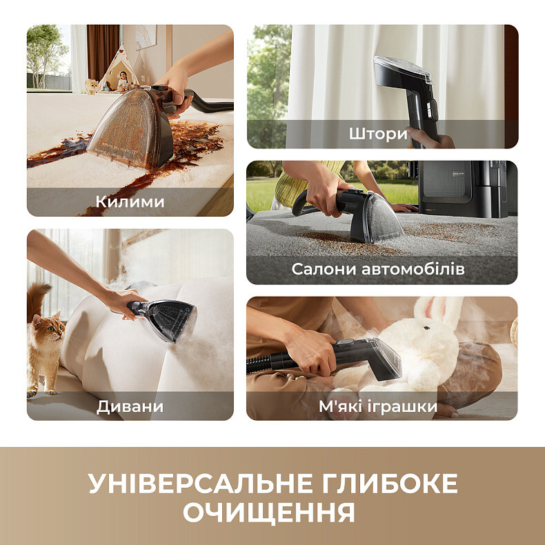 Миючий пилосос Dreame N20 Steam (HNR27A)