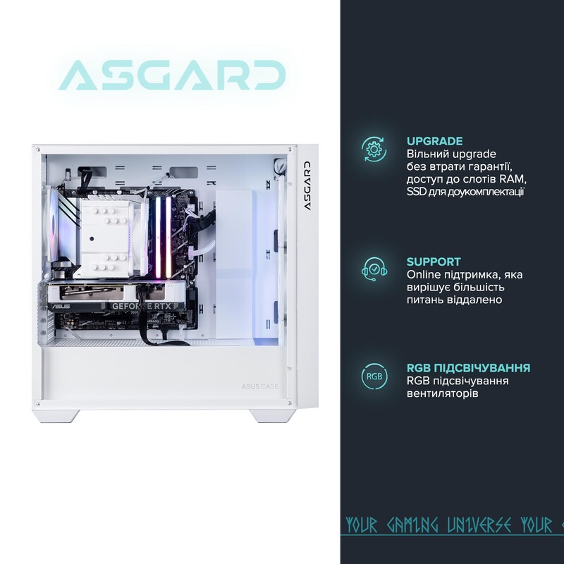 Персональний комп`ютер ASGARD (I144F.64.S10.56.7116)