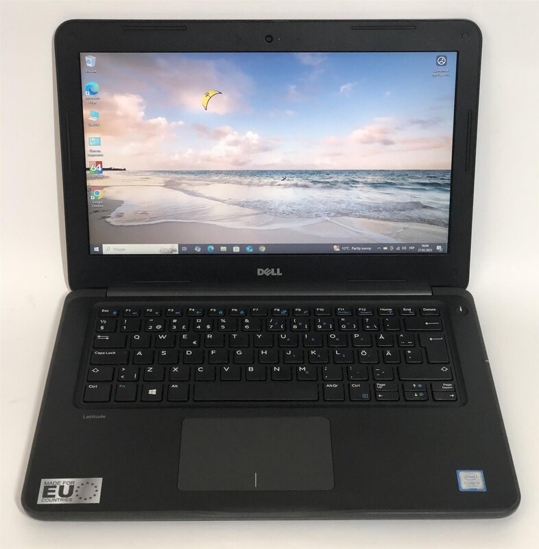 Ноутбук Dell Latitude 3380 / 13.3" (1366х768) / i5-7200U / 8GB / 128GB SSD / Win10Pro - Б/в