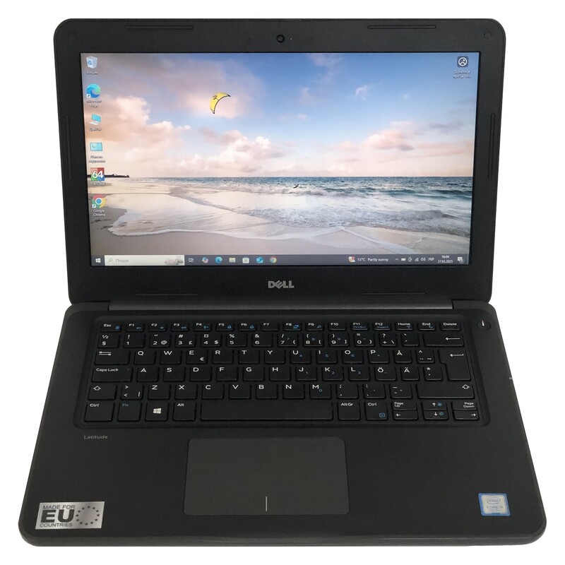 Ноутбук Dell Latitude 3380 / 13.3" (1366х768) / i5-7200U / 8GB / 128GB SSD / Win10Pro - Б/в