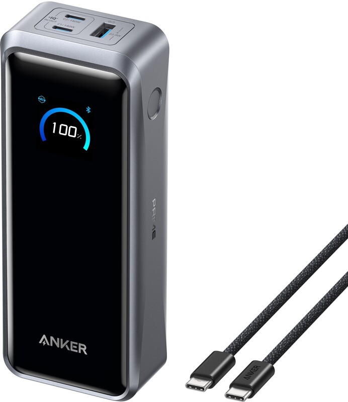 Універсальна мобільна батарея Anker Prime 26000mAh 300W Black (A110AH11)