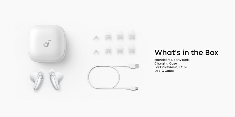 Bluetooth-гарнітура Anker SoundСore Liberty Buds White (D1200G21)