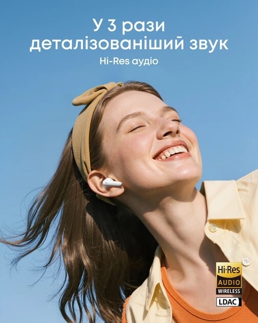 Bluetooth-гарнитура Anker SoundCore R60i NC White (D1202G21)
