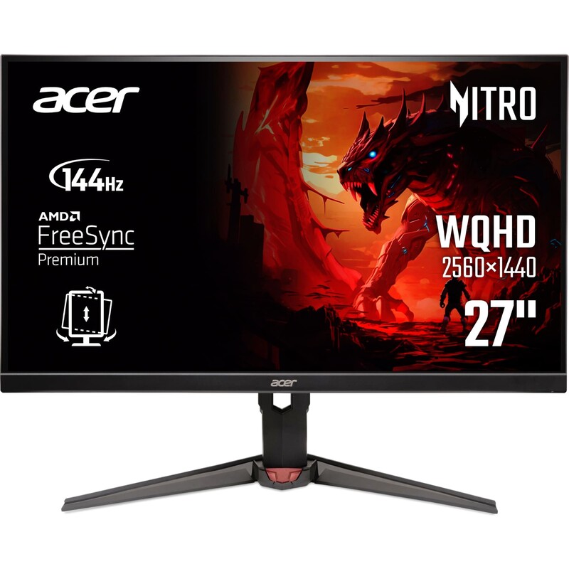 Монитор Acer 27" XV270UP6bmiiprx (UM.HX0EE.605) IPS Black 144Hz