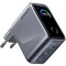 Фото - Сетевое зарядное устройство Anker GaN Prime Charger 160W, 3xUSB-C, Display Silver (A2687341) | click.ua