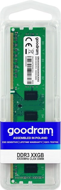 Модуль памяти DDR3 4GB/1333 Goodram (GR1333D364L9S/4G)