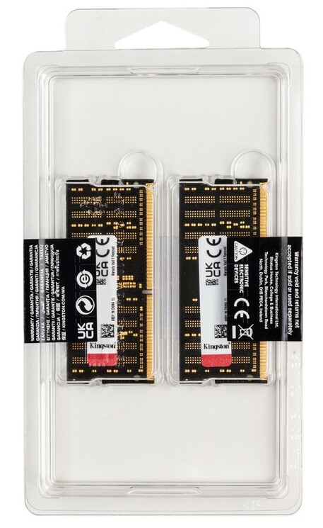 Модуль пам`ятi SO-DIMM DDR4 2x32GB/3200 Kingston Fury Impact (KF432S20IBK2/64)