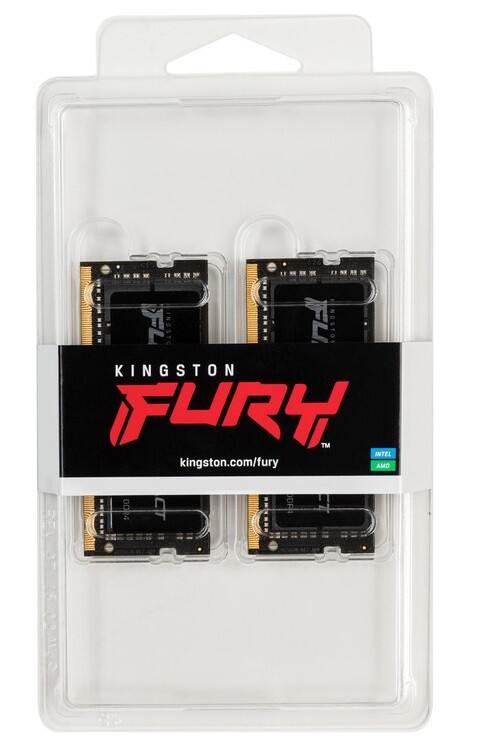 Модуль пам`ятi SO-DIMM DDR4 2x32GB/3200 Kingston Fury Impact (KF432S20IBK2/64)