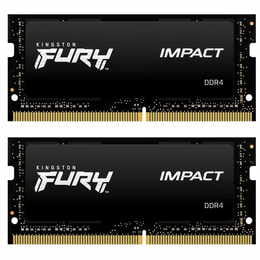 Модуль пам`ятi SO-DIMM DDR4 2x8GB/3200 Kingston Fury Impact (KF432S20IBK2/16)