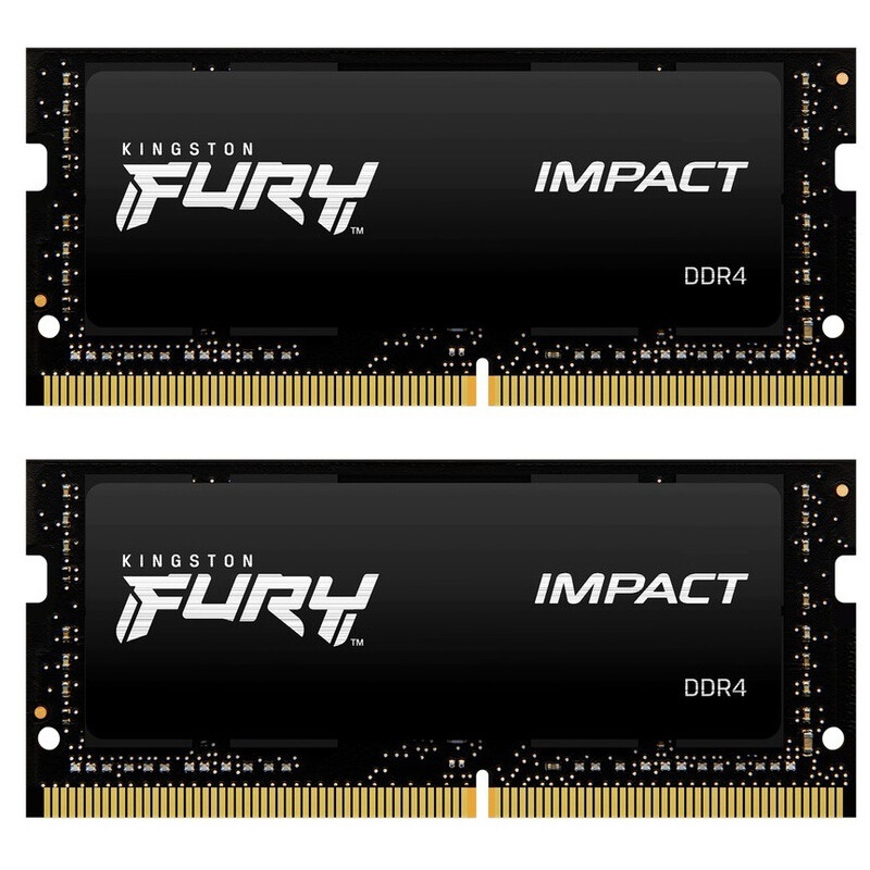 Модуль пам`ятi SO-DIMM DDR4 2x8GB/3200 Kingston Fury Impact (KF432S20IBK2/16)