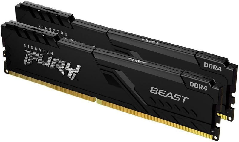 Модуль пам`ятi DDR4 2x16GB/3200 Kingston Fury Beast Black (KF432C16BBK2/32)