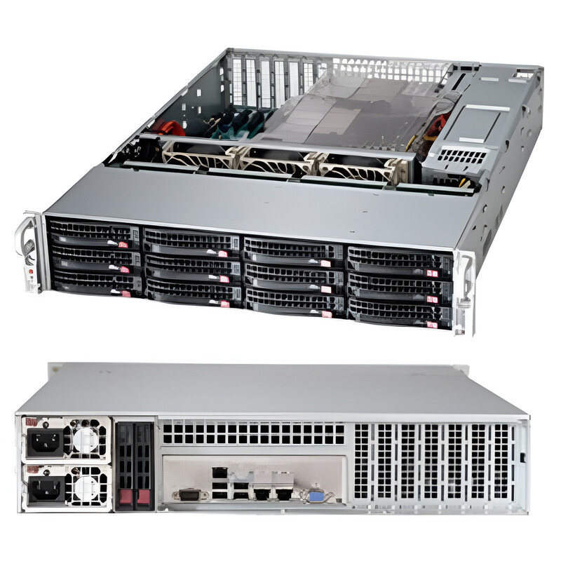 Корпус Supermicro 2U CSE-826BE1C-R920LPB