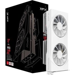 Видеокарта AMD Radeon RX 9060 XT 8GB GDDR6 Swift OC Gaming Edition White XFX (RX-96TSW8GWQ)
