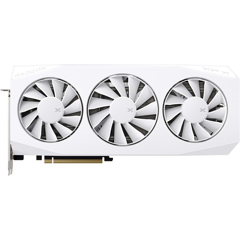 Видеокарта AMD Radeon RX 9060 XT 16GB GDDR6 Mercury OC Gaming Edition White XFX (RX-96TMERCW9)