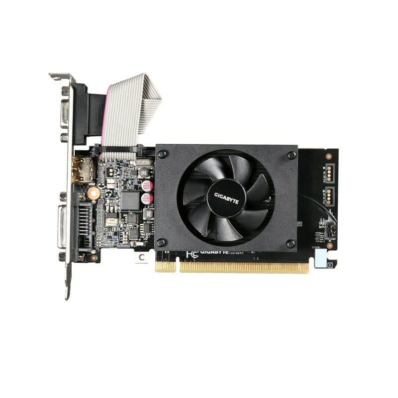 Видеокарта GF GT 710 2GB GDDR3 Gigabyte (GV-N710D3-2GL)