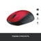 Фото - Мышь беспроводная Logitech M235 Red (910-002496) | click.ua