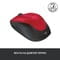Фото - Мышь беспроводная Logitech M235 Red (910-002496) | click.ua