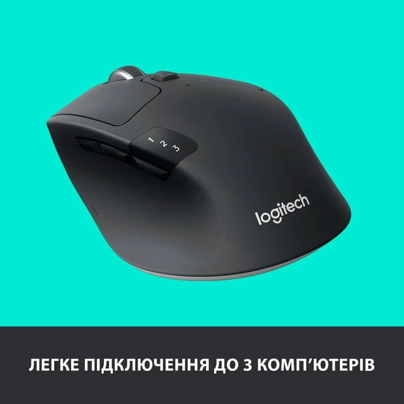 Мышь беспроводная Logitech M720 Triathlon Black (910-004791)