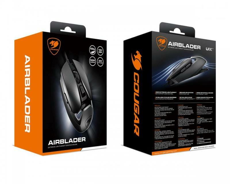 Миша Cougar Airblader Black USB