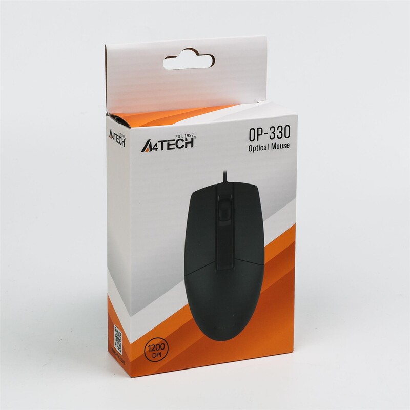 Мышь A4Tech OP-330 Black
