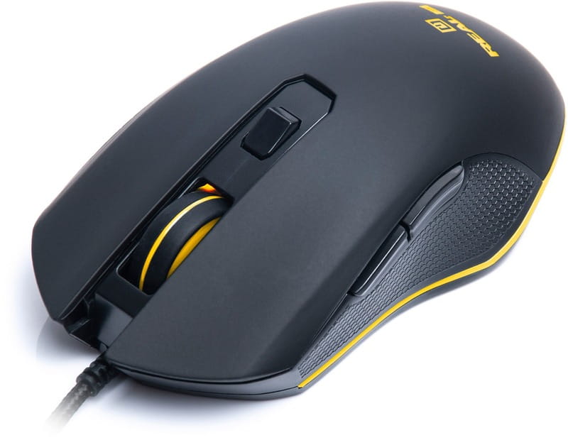 Мышь REAL-EL RM-550 Black (EL123200027)