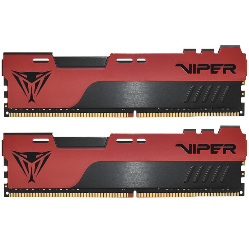 Модуль памяти DDR4 2x8GB/3200 Patriot Viper Elite II Red (PVE2416G320C8K)