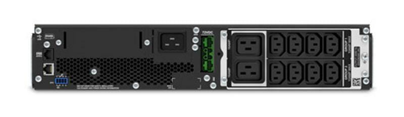 Джерело безперебійного живлення APC Smart-UPS SRT 2200VA, Online, 10 х IEC, RJ-45, USB, метал (SRT2200RMXLI)