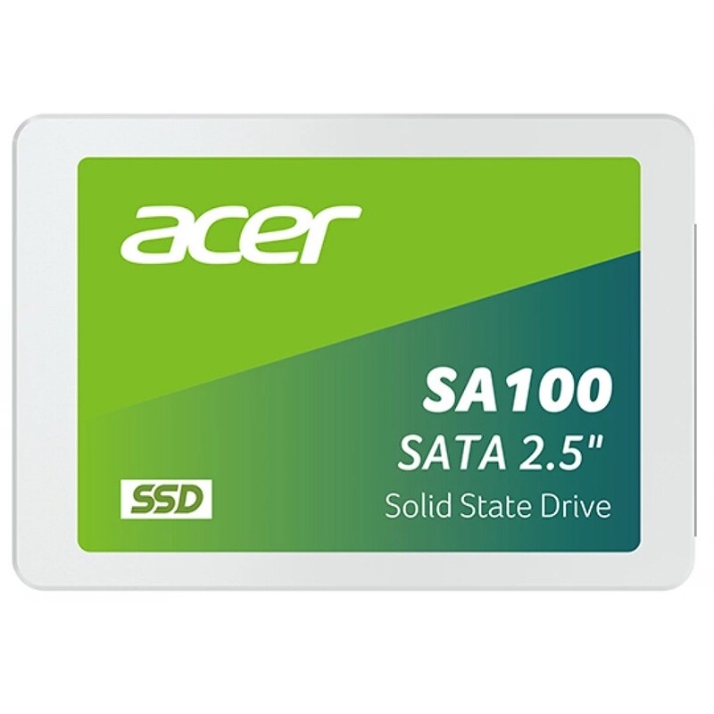 Накопитель SSD  480GB Acer SA100 2.5" SATAIII 3D NAND TLC (BL.9BWWA.103)