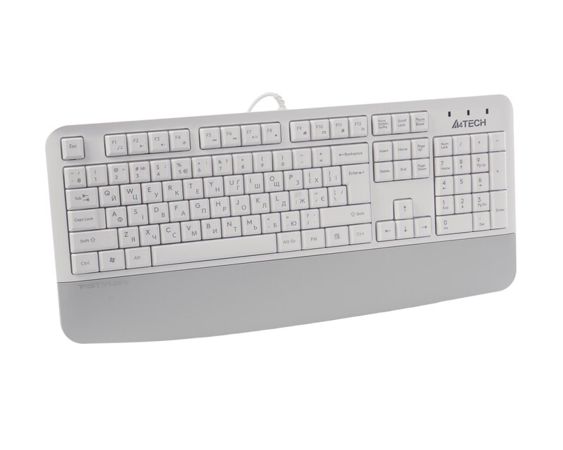 Клавіатура A4Tech FK20 White