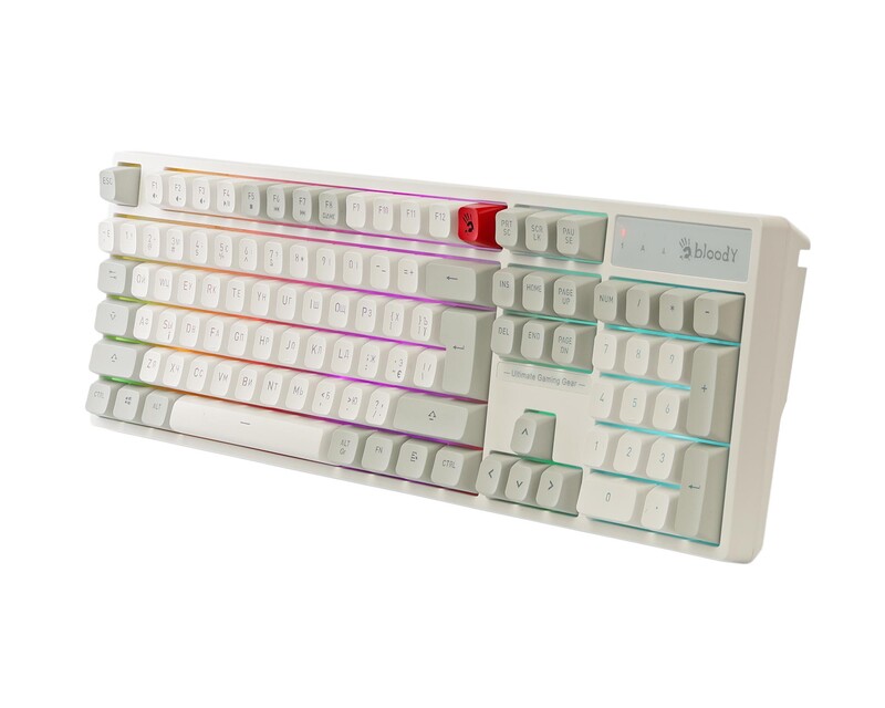 Клавиатура Bloody B230N White