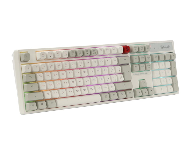 Клавиатура Bloody B230N White