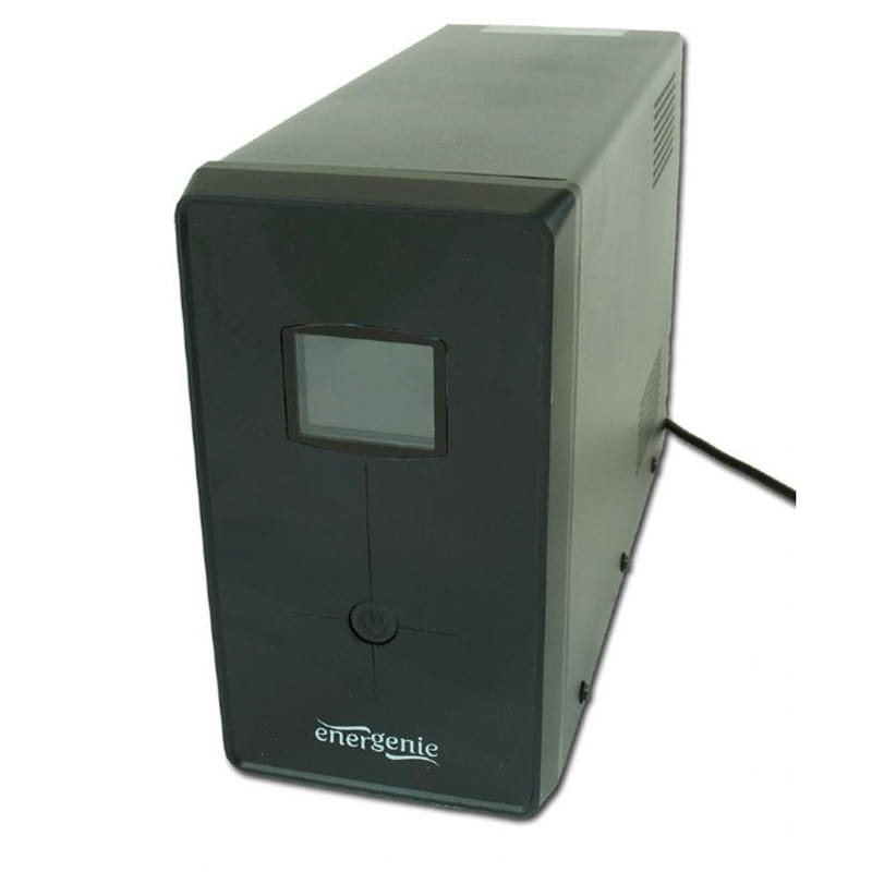 Джерело безперебійного живлення EnerGenie EG-UPS-033 1200VA LCD, USB, метал