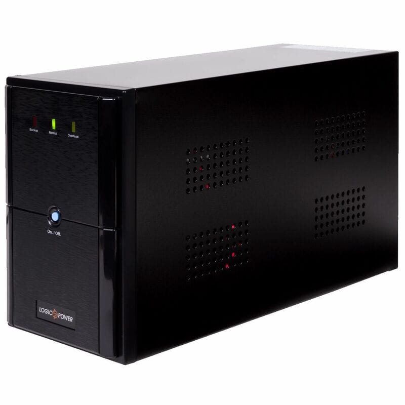 ИБП LogicPower LPM-U1550VA, Lin.int., AVR, 3 x евро, USB, металл
