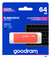 Фото - Флеш-накопичувач USB3.2 64GB Goodram UME3 Orange (UME3-0640O0R11) | click.ua