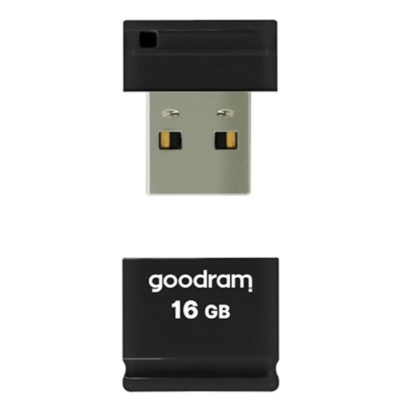 Флеш-накопитель USB2.0 16GB Goodram UPI2 (Piccolo) Black (UPI2-0160K0R11)