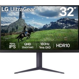 Монитор LG 31.5" 32GS85Q-B IPS Black 180Hz