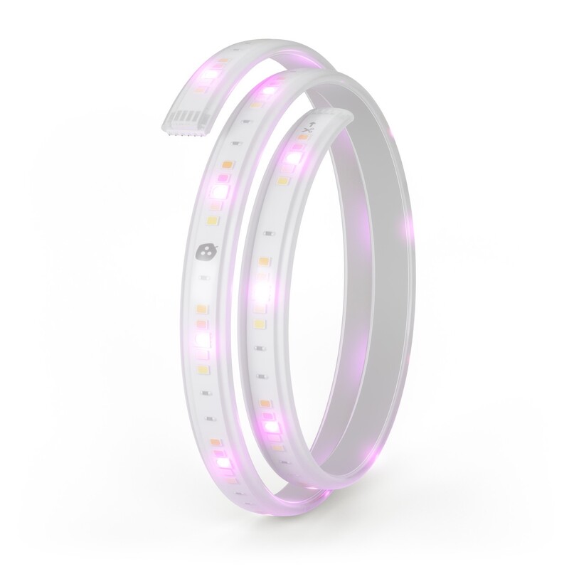Розумна світлодіодна стрічка Nanoleaf Essentials Lightstrip Expansion Apple HomeKit, 1м (NL55-0001LS-1M)