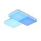 Фото - Світильник стельовий Nanoleaf Skylight Starter Kit, 3 шт., Apple HomeKit (NF083K02-3SL) | click.ua