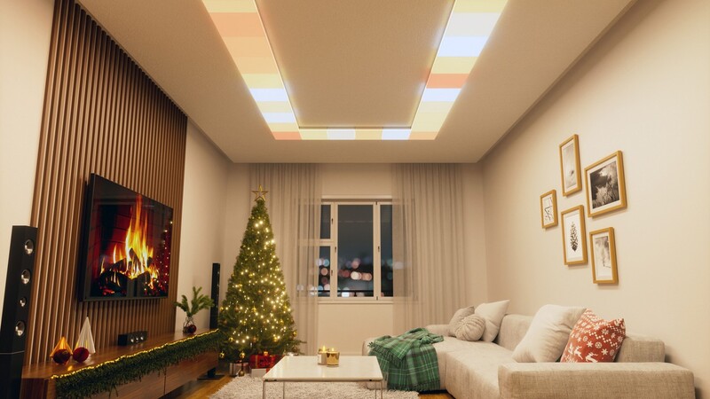 Світильник стельовий Nanoleaf Skylight Expansion Pack, 1 шт., Apple HomeKit (NF083E00-1SL)