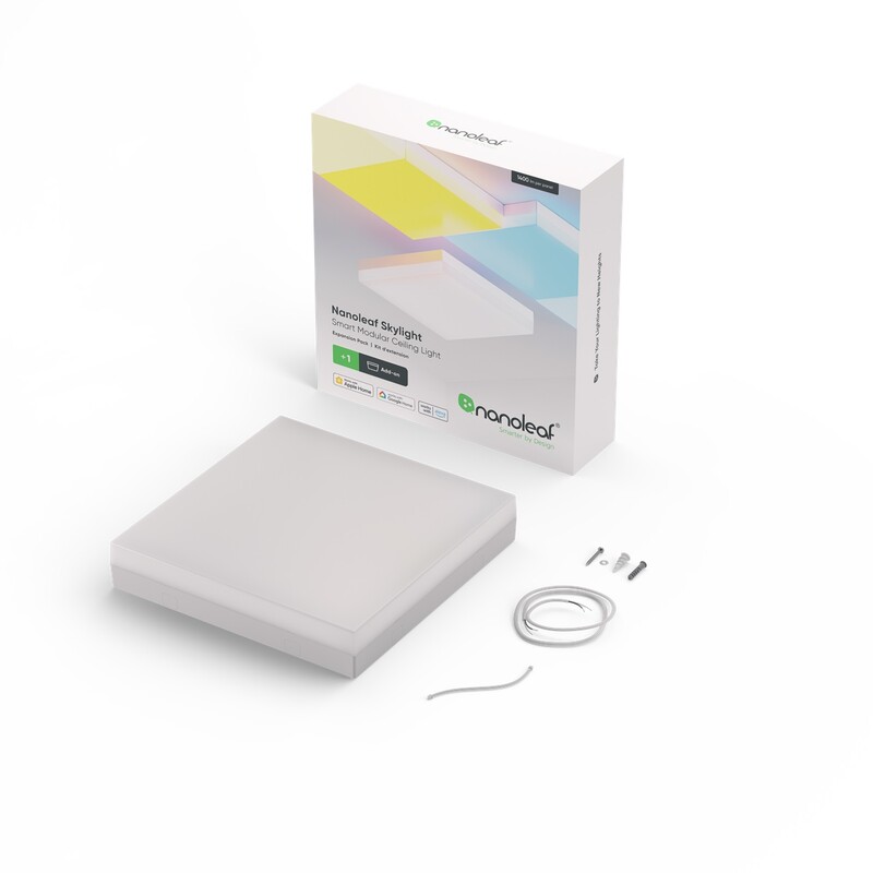 Світильник стельовий Nanoleaf Skylight Expansion Pack, 1 шт., Apple HomeKit (NF083E00-1SL)