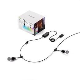 Гірлянда Nanoleaf Smart Multicolor Outdoor String Lights Smarter Kit, 30м, Matter, HomeKit (NF084K02-40SLO)