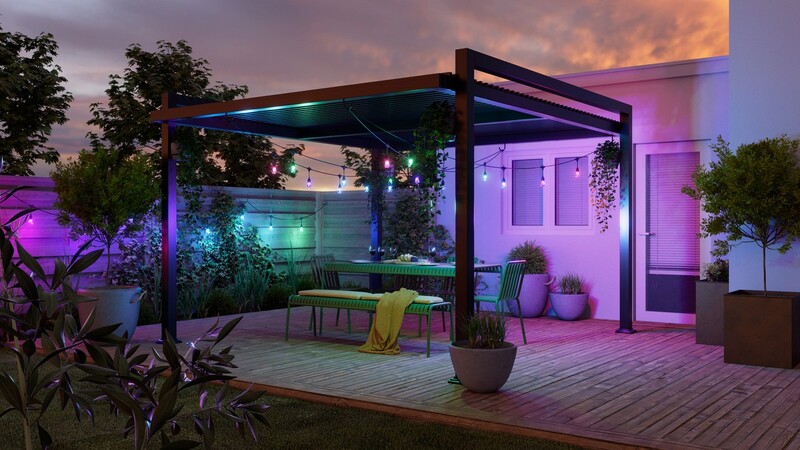 Гірлянда Nanoleaf Smart Multicolor Outdoor String Lights Expansion Pack, 15м (NF084E00-20SLO)