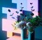 Фото - Розумні світлові панелі Nanoleaf Blocks Squares Smarter Kit з підтримкою HomeKit і Matter, 6 шт. (N8100K02-6BS) | click.ua